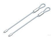 H111 - Overhead Spring Cables - 10ft/2.7m door