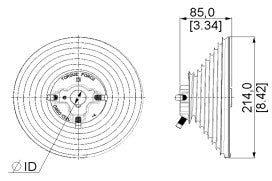 H105 - 11ft Vertical Lift Cable Drum