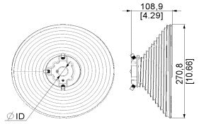 H106 - 18ft Vertical Lift Cable Drum