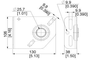 H198 - Centre Bearing Bracket RESIDENTIAL