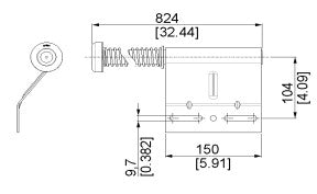 H237 - Spring Pusher - 500mm (pair)