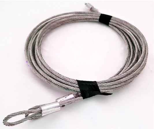 H111 - Overhead Spring Cables - 10ft/2.7m door
