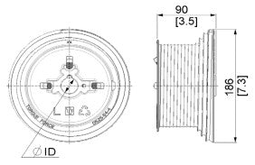 H108 - High Lift Cable Drum - D525-54 HL