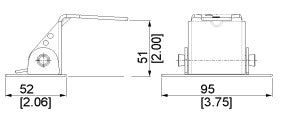 H128 - Lock Body for Central Lock Set